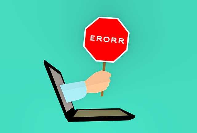 Are You Making These 5 Web Hosting Mistakes? - 1 Web Hosting Mistakes Explained - Image of error sign