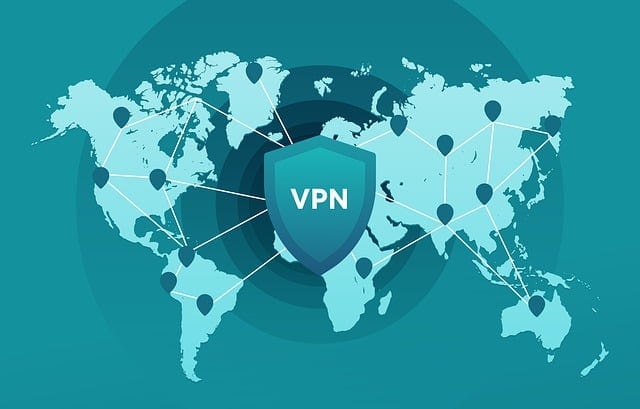 Thai VPN on VPS world map image